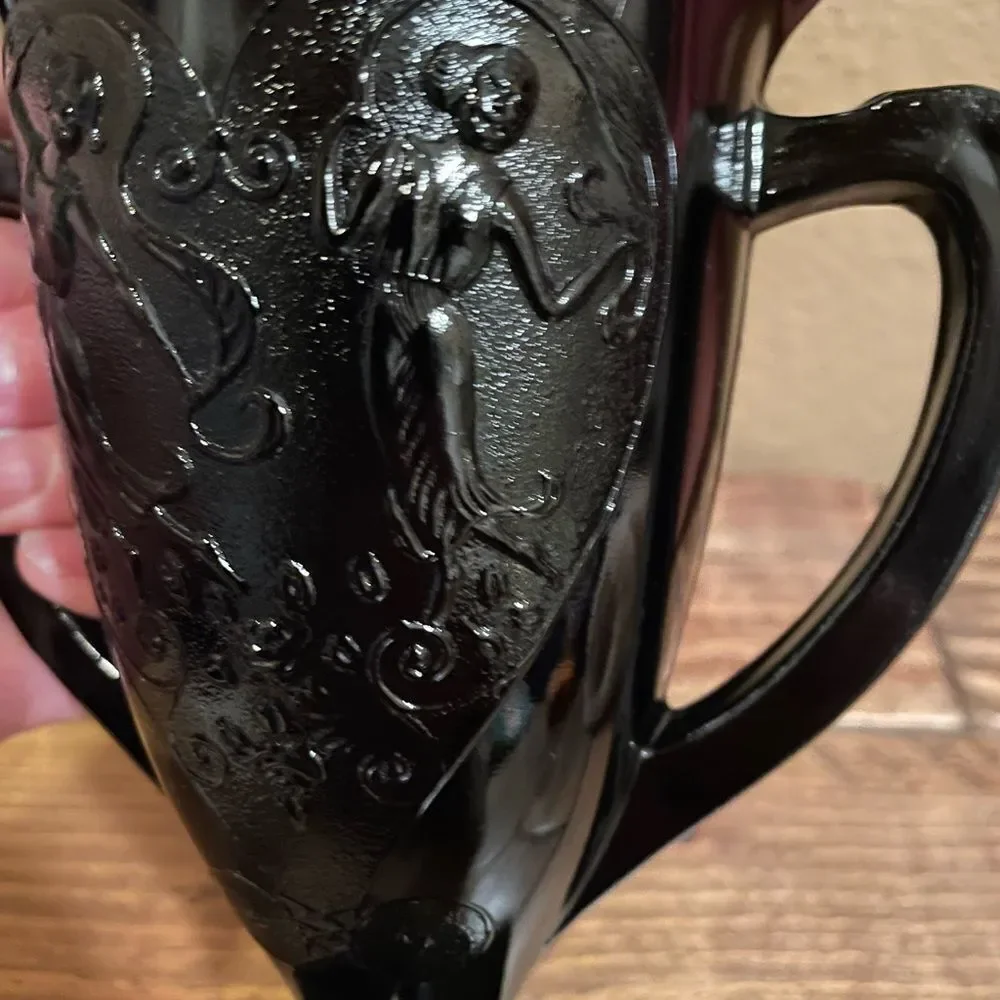 LE Smith 1930’s Dancing Nymph’s Amethyst Vase